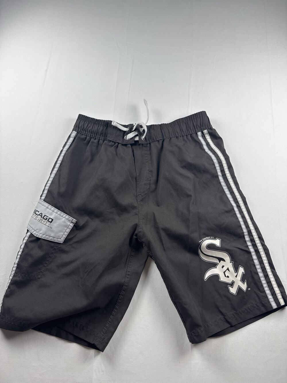 Chicago White Sox Swim Trunks Youth M 10-12 Black MLB Shorts